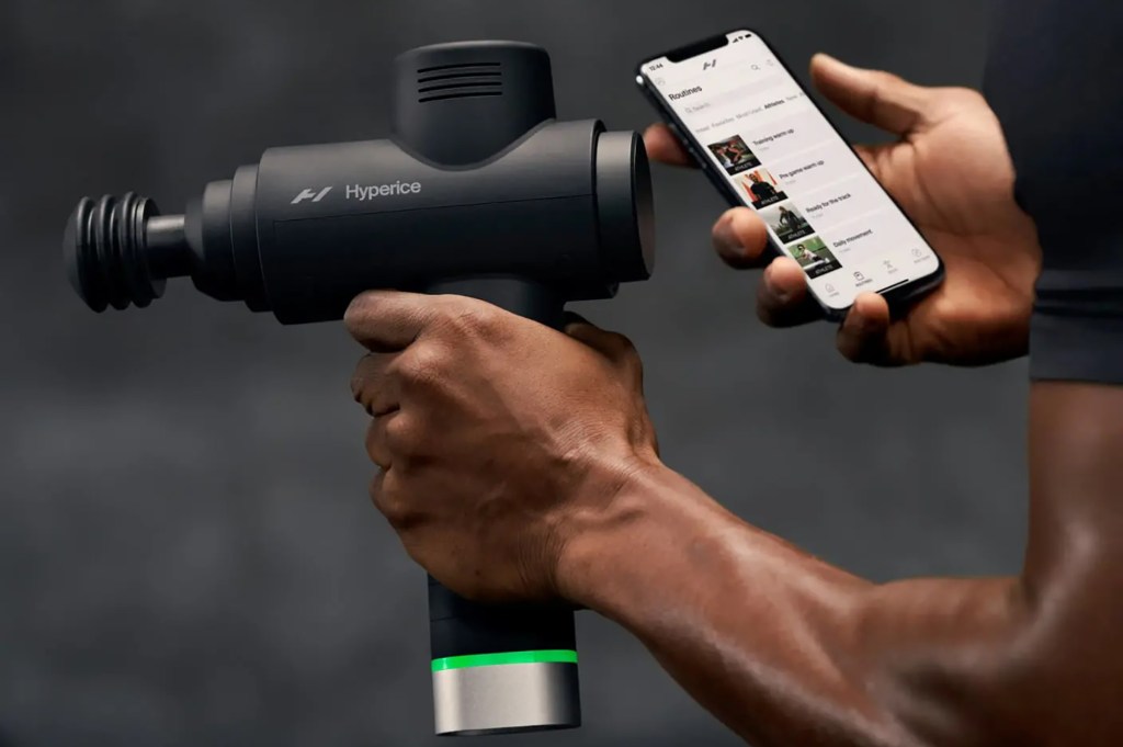 A massage gun and an app